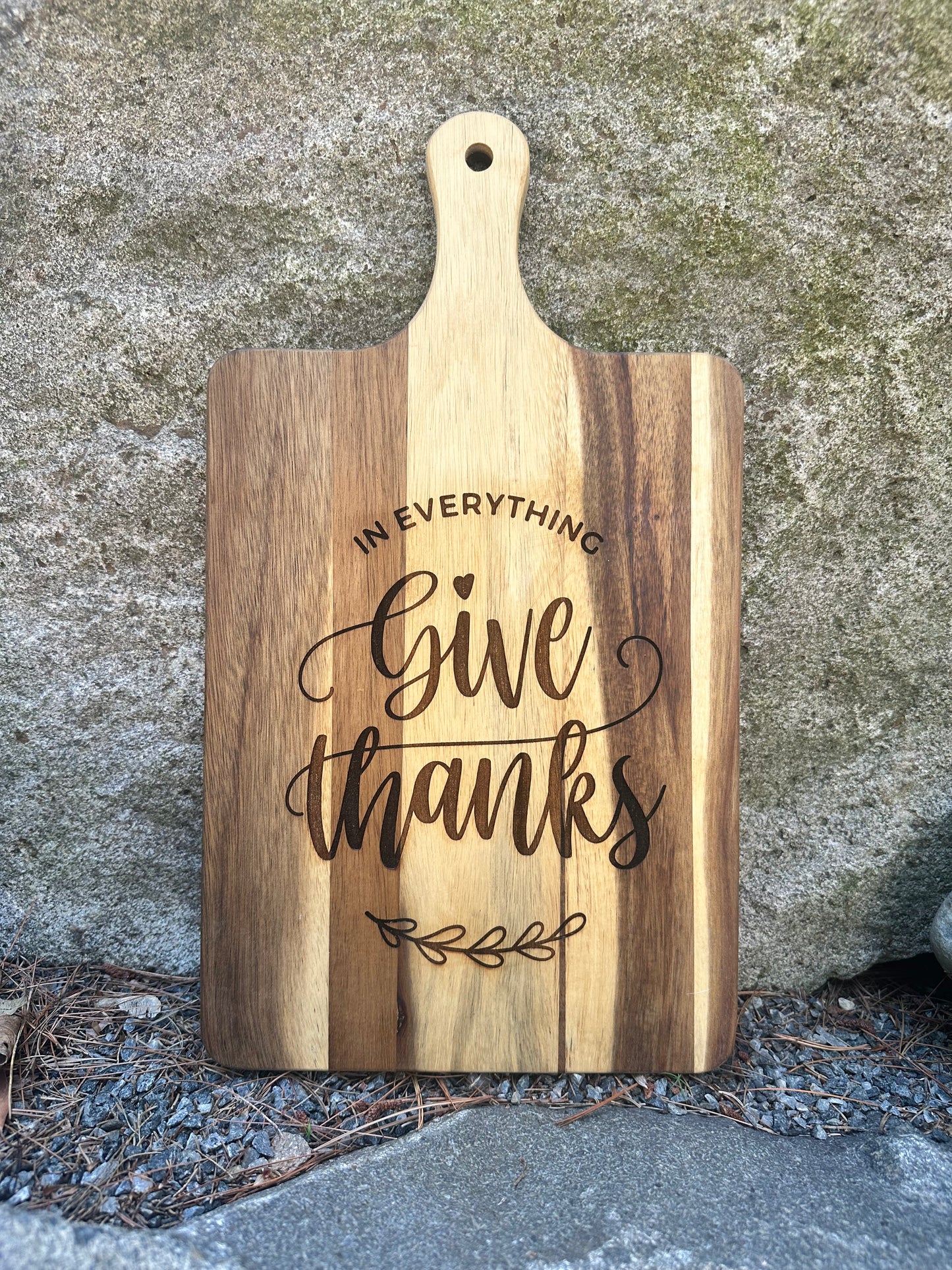 Give Thanks Cutting Board