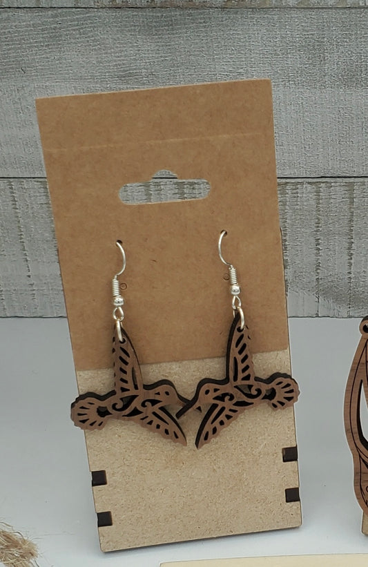 Hummingbird earrings