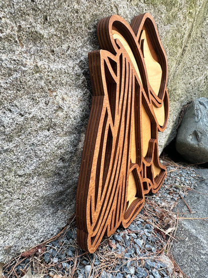 Layered Cowboy boots and hat